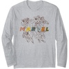 image:imageAmazon Essentials Marvel Avengers HandDrawn Multi Hero Collage Long Sleeve TShirtHeather Grey