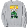 image:imageAmazon Essentials Marvel Avengers The Incredible Hulk Hangry SweatshirtHeather Grey
