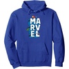 image:imageAmazon Essentials Marvel Block Letters With Three Tiny Super Heroes Pullover HoodieRoyal Blue