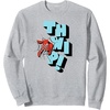 image:imageAmazon Essentials Marvel SpiderMan Hand Thwip WebSlinger SweatshirtHeather Grey