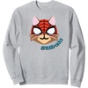 image:imageAmazon Essentials Marvel SpiderMan SpiderCat Portrait SweatshirtHeather Grey