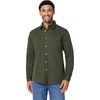 image:imageAmazon Essentials Mens RegularFit Long Sleeve Linen Blend ShirtDark Olive