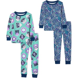 image:imageAmazon Essentials Babies Toddlers and Boys SnugFit Cotton Pajama Set MultipacksPlanet PrintSpace