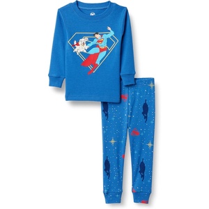 image:imageAmazon Essentials Babies Toddlers and Boys SnugFit Cotton Pajama Set MultipacksSuperman Krypto