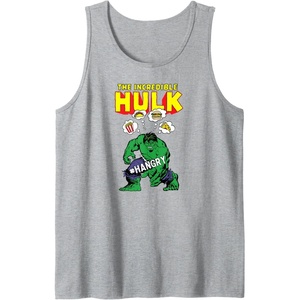 image:imageAmazon Essentials Marvel Avengers The Incredible Hulk Hangry Tank TopHeather Grey