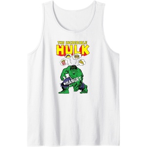 image:imageAmazon Essentials Marvel Avengers The Incredible Hulk Hangry Tank TopWhite