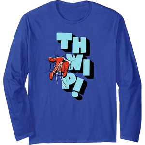 image:imageAmazon Essentials Marvel SpiderMan Hand Thwip WebSlinger Long Sleeve TShirtRoyal Blue