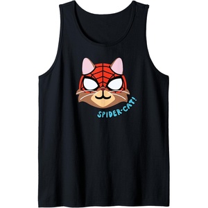 image:imageAmazon Essentials Marvel SpiderMan SpiderCat Portrait Tank TopBlack