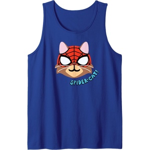 image:imageAmazon Essentials Marvel SpiderMan SpiderCat Portrait Tank TopRoyal Blue