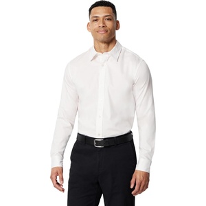 image:imageAmazon Essentials Mens RegularFit WrinkleResistant Stretch Dress ShirtWhite