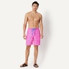 image:imageAmazon Essentials Mens 9 Swim Trunks with Mesh Lining Pockets Drawstring ClosureBright Pink Flamingo