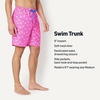 image:imageAmazon Essentials Mens 9 Swim Trunks with Mesh Lining Pockets Drawstring ClosureBright Pink Flamingo