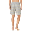 image:imageAmazon Essentials Mens 9 Swim Trunks with Mesh Lining Pockets Drawstring ClosureGrey Stripe