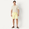 image:imageAmazon Essentials Mens 9 Swim Trunks with Mesh Lining Pockets Drawstring ClosureLight Yellow