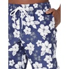image:imageAmazon Essentials Mens 9 Swim Trunks with Mesh Lining Pockets Drawstring ClosureNavy Hibiscus Flower