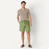 image:imageAmazon Essentials Mens 9 Swim Trunks with Mesh Lining Pockets Drawstring ClosureOlive