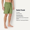 image:imageAmazon Essentials Mens 9 Swim Trunks with Mesh Lining Pockets Drawstring ClosureOlive