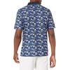 image:imageAmazon Essentials Mens RegularFit QuickDry ShortSleeve Golf Polo ShirtBlue Fish