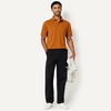 image:imageAmazon Essentials Mens RegularFit QuickDry ShortSleeve Golf Polo ShirtCaramel