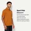 image:imageAmazon Essentials Mens RegularFit QuickDry ShortSleeve Golf Polo ShirtCaramel