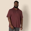 image:imageAmazon Essentials Mens RegularFit QuickDry ShortSleeve Golf Polo ShirtDark Burgundy