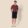 image:imageAmazon Essentials Mens RegularFit QuickDry ShortSleeve Golf Polo ShirtDark Burgundy
