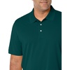 image:imageAmazon Essentials Mens RegularFit QuickDry ShortSleeve Golf Polo ShirtDark Green