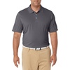 image:imageAmazon Essentials Mens RegularFit QuickDry ShortSleeve Golf Polo ShirtDark Grey Heather