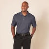 image:imageAmazon Essentials Mens RegularFit QuickDry ShortSleeve Golf Polo ShirtDark Grey Heather