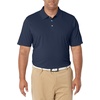 image:imageAmazon Essentials Mens RegularFit QuickDry ShortSleeve Golf Polo ShirtDark Navy