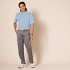 image:imageAmazon Essentials Mens RegularFit QuickDry ShortSleeve Golf Polo ShirtLight Blue