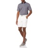 image:imageAmazon Essentials Mens RegularFit QuickDry ShortSleeve Golf Polo ShirtNavy Seashells