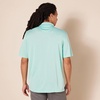 image:imageAmazon Essentials Mens RegularFit QuickDry ShortSleeve Golf Polo ShirtPale Aqua Blue