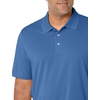 image:imageAmazon Essentials Mens RegularFit QuickDry ShortSleeve Golf Polo ShirtWashed Blue