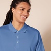 image:imageAmazon Essentials Mens RegularFit QuickDry ShortSleeve Golf Polo ShirtWashed Blue