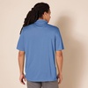 image:imageAmazon Essentials Mens RegularFit QuickDry ShortSleeve Golf Polo ShirtWashed Blue