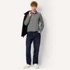 image:imageAmazon Essentials Mens Slim Fit Long Sleeve Quick Dry Golf Polo ShirtDark Grey Heather