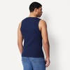 image:imageAmazon Essentials Mens SlimFit Ribbed Tank Top Pack of 2Navy BlazerDark Blue