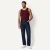 image:imageAmazon Essentials Mens SlimFit Ribbed Tank Top Pack of 2RedDark Burgundy