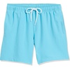 image:imageAmazon Essentials Mens Swim Trunks with Mesh Lining Pockets Drawstring ClosureAqua Blue