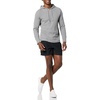 image:imageAmazon Essentials Mens Swim Trunks with Mesh Lining Pockets Drawstring ClosureBlack
