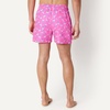 image:imageAmazon Essentials Mens Swim Trunks with Mesh Lining Pockets Drawstring ClosureBright Pink Flamingo