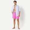 image:imageAmazon Essentials Mens Swim Trunks with Mesh Lining Pockets Drawstring ClosureBright Pink Flamingo