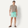 image:imageAmazon Essentials Mens Swim Trunks with Mesh Lining Pockets Drawstring ClosureLight Blue Mint Green Sun Geo