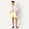 image:imageAmazon Essentials Mens Swim Trunks with Mesh Lining Pockets Drawstring ClosureLight Yellow