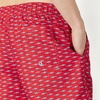image:imageAmazon Essentials Mens Swim Trunks with Mesh Lining Pockets Drawstring ClosureLilac Red Crocodiles