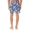 image:imageAmazon Essentials Mens Swim Trunks with Mesh Lining Pockets Drawstring ClosureNavy Hibiscus Flower