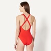 image:imageAmazon Essentials Womens CrissCross Back OnePiece SwimsuitBright Poppy Red