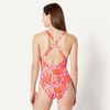 image:imageAmazon Essentials Womens CrissCross Back OnePiece SwimsuitBright Poppy Red Folk Floral