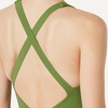 image:imageAmazon Essentials Womens CrissCross Back OnePiece SwimsuitOlive